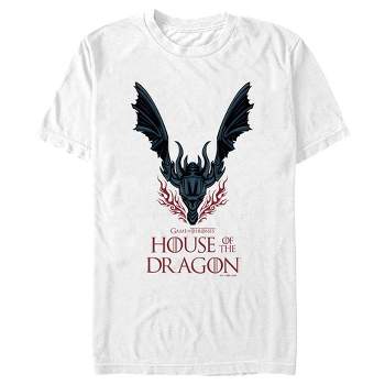 Men's Game of Thrones: House of the Dragon Fire-Breathing Dragon Logo T-Shirt