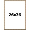 PosterPalooza | Refined Silver Picture Frame - UV Acrylic, Foam Board Backing, Hanging Hardware - 2 of 4