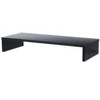 The Lakeside Collection Monitor Stand Wooden Riser 4 USB 2.0 Charging Ports Black Or White - 2 of 3