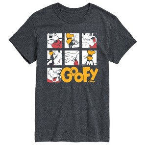 Men's - Disney - Goofy Grid Short Sleeve Graphic T-Shirt - 1 of 4