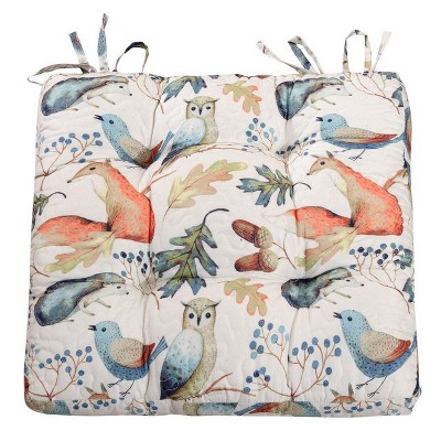 Greenland Home Fashions 1806BFCP-4 Willow 4-Piece Chair Pad Set Furniture Cushion, 18x18x2 Inch