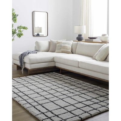Hauteloom Yaotl Checkered Plush Carpet