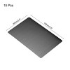 Unique Bargains Stainless Steel DIY Laser Printing Office Engraving Blank Card 15 Pcs - 2 of 4