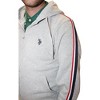 U.S. Polo Assn. Men's Fleece Full-Zip Hoodie with Stripe - 3 of 4