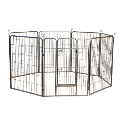  Iconic Pet Heavy Duty Metal Tube Pen Pet Dog Exercise and Training Playpen