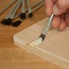 Acid Brushes - 3/8" Horsehair Flux Brushes, Disposable Glue & Epoxy Brushes for Woodworking, Crafting, Soldering, Home & Shop Use - 3 of 4