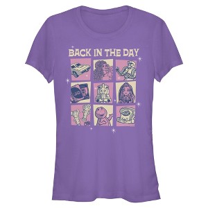 Juniors Mattel Retro Classic Toys Back in the Day T Shirt - 1 of 2
