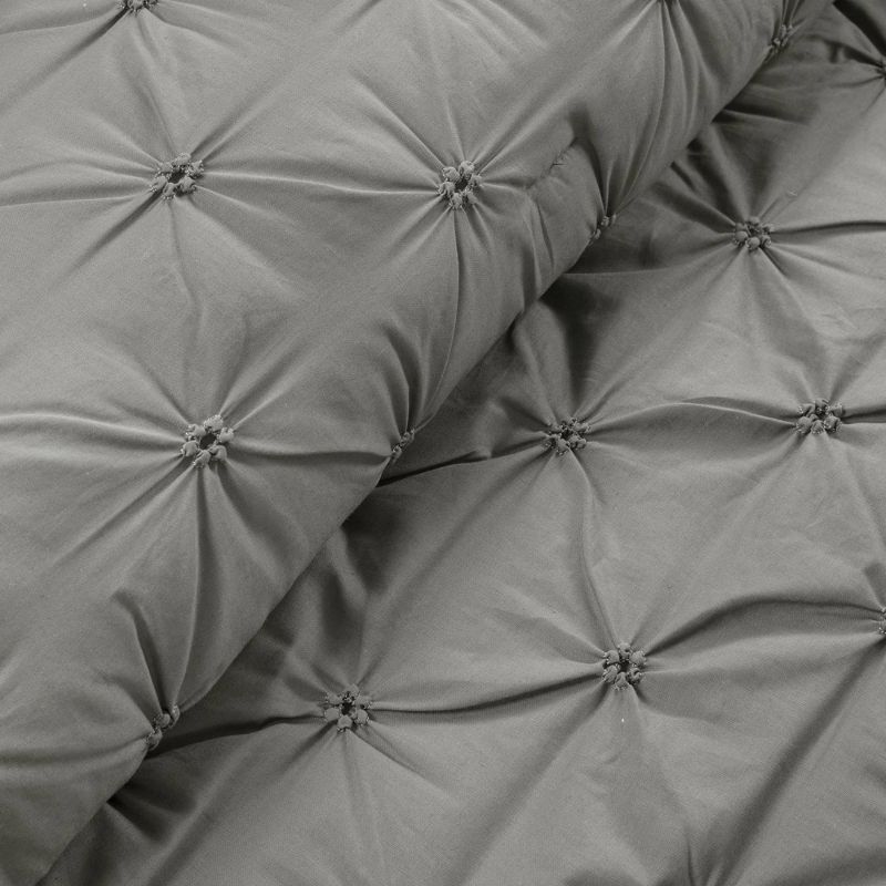 Lush Decor 3pc Arvelo Pintuck Comforter Bedding Set, 4 of 9