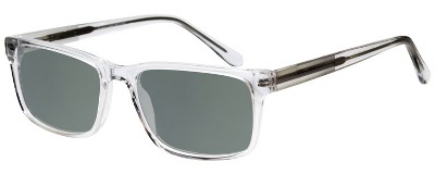 Big & Tall 21 Mens Rectangle Full Rim Designer Sunglasses 57 mm