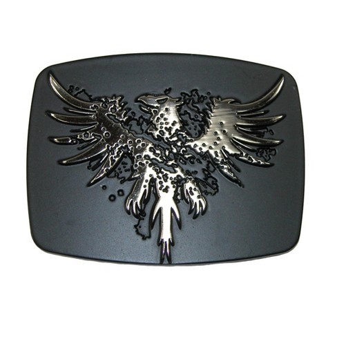 Chrome Phoenix Belt Buckle - image 1 of 2