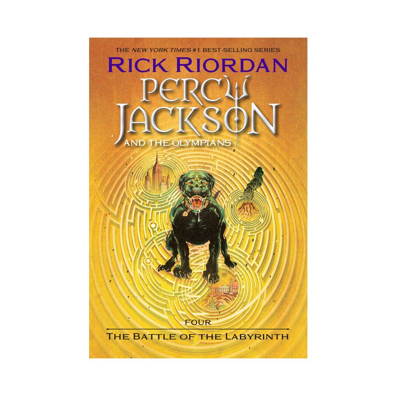 Percy Jackson and the Olympians: The Battle of the Labyrinth - (Percy Jackson &#38; the Olympians) by Rick Riordan (Paperback), 1 of 2