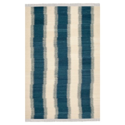 Kilim Rug - Blue/Ivory - (3'x5') - Safavieh