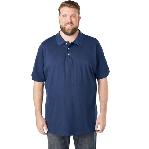 Men's Polo Shirt - Blue - XXL