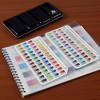 HG Art Concepts Painters Color Diary Swatch Card Protector Sleeves - Pack of 2, Size 48, 2 Card Pockets Per Sleeve, Clear Polypropylene, Fit Size 48 - 4 of 4