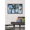 Trends International Star Wars: Hoth - AT-AT Battle Framed Wall Poster Prints - 2 of 4