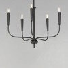 Maxim Lighting Vela 5 - Light Chandelier in  Black - 2 of 4