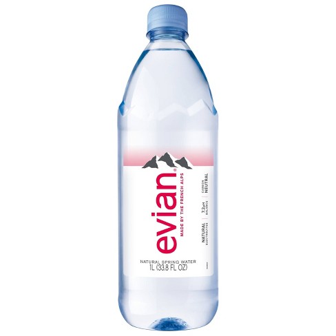 Evian Natural Spring Water - 33.8 fl oz Bottle - image 1 of 4