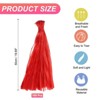 Unique Bargains Seafood Vegetable Grocery Shopping Stretchable Reusable Mesh Produce Bags 100 Pcs - 2 of 4