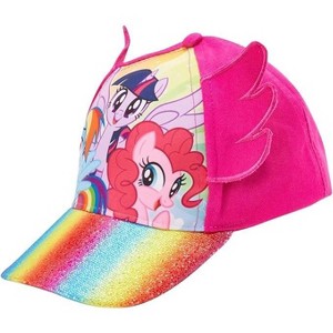 My Little Pony Girls Baseball Cap, Rainbow Dash Dimensional Ears, Age 2-4 (Pink) - 1 of 4