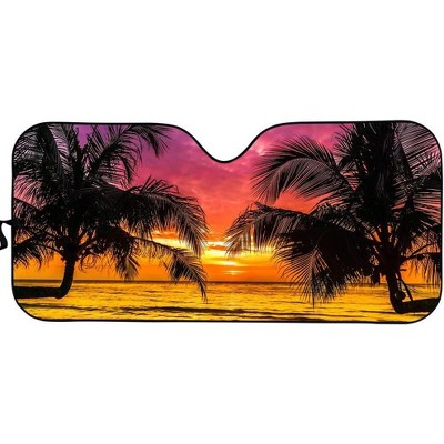 TruAIR Universal Auto Windshield Sun Shade for Car