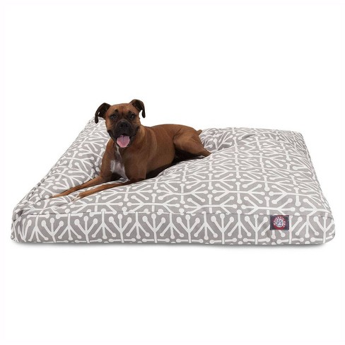 Majestic Pet Aruba Rectangle Dog Bed - Gray - Extra Large - XL
