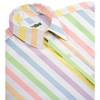 Tipsy Elves Men's Vintage Rainbow Button Down Shirt: Size Medium - 4 of 4
