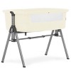 Bassinet with Mattress and Stand – Portable Baby Bedside Sleeper for Newborns, Adjustable Height Crib with Breathable Mesh - 2 of 4