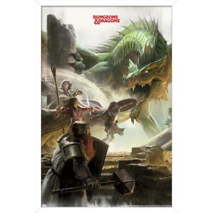 Trends International Dungeons and Dragons - Adventure Framed Wall Poster Prints - 1 of 4