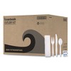 Boardwalk Six-Piece Cutlery Kit - Condiment/Fork/Knife/Napkin/Teaspoon - White - 250 kits - 2 of 4