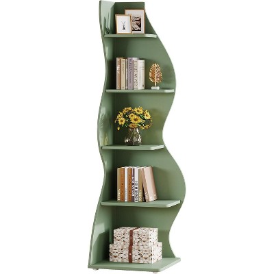 Tribesigns 70" 5-Tier Corner Shelf