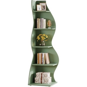 Tribesigns 70" 5-Tier Corner Shelf - 1 of 4