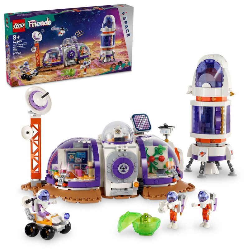 LEGO Friends Mars Space Base and Rocket Toy for Pretend Play 42605, 1 of 9