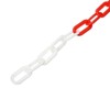 Unique Bargains Adjustable Crowd Control Driveway Plastic Chain Barrier with Snap Hooks - 4 of 4