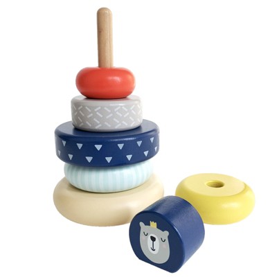 Leo & Friends Benny Wooden Stacking Toy