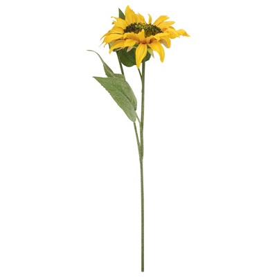 Allstate Floral 18" Yellow and Orange Artificial Sunflower Spray