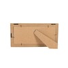 3 Photo Driftwood with Rivets Collage Picture Frame Wood, MDF, Metal & Glass by Foreside Home & Garden - 4 of 4