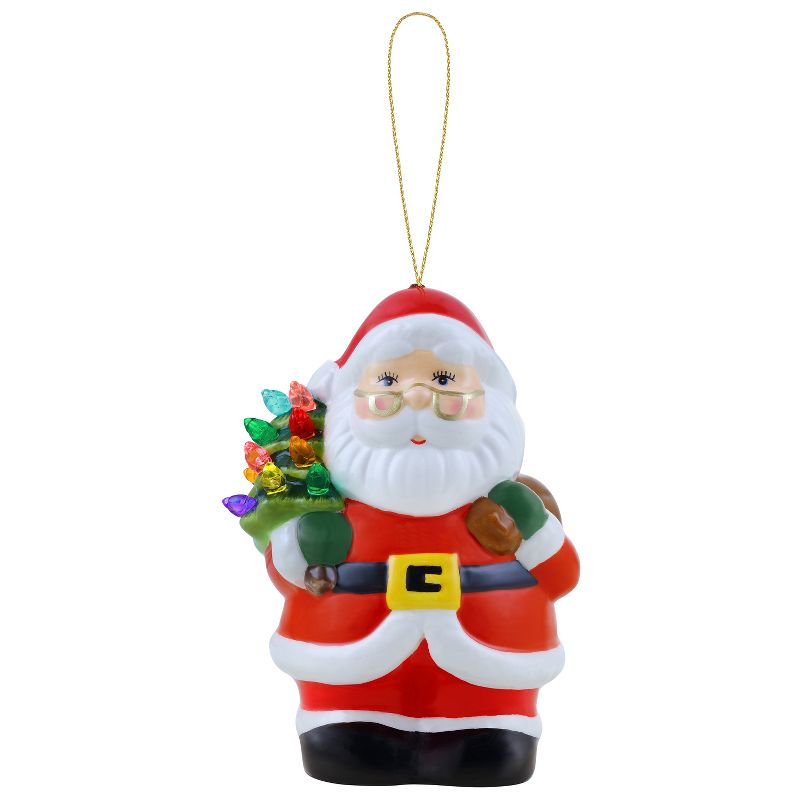 Mr. Christmas Mini Nostalgic Ceramic LED Christmas Decoration Figurine, 1 of 5