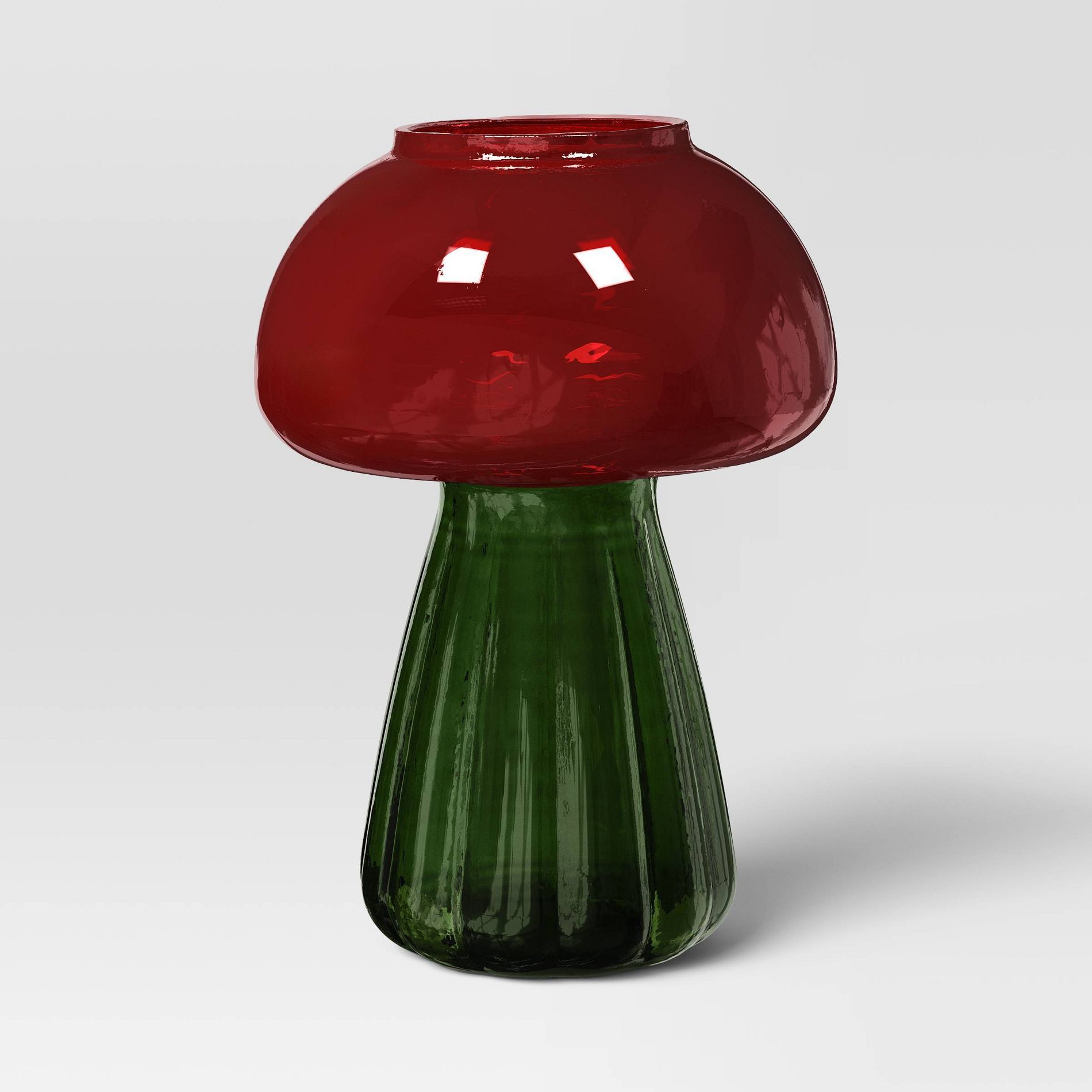 Glass Mushroom Bud Vase Large - Room Essentials™