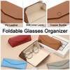 Unique Bargains Triangle Magnetic Foldable Glasses Case 1 Pc - 3 of 4