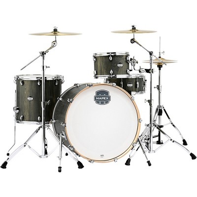 Mapex Mars Series 4-Piece Rock Shell Pack with 24 in. Bass Drum Dragonwood Chrome