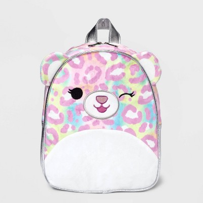 Kids&#39; 11&#34; Squishmallows Michaela the Leopard Mini Backpack - Pink