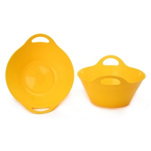 Mintra Home Plastic Bowls with Handles - 1 of 4