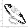 Black Bow Jewelry Sterling Silver Vancouver Canucks NHL charm Bracelet 7 Inch - 2 of 3