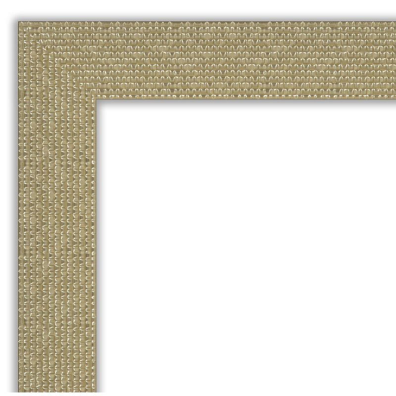 42&#34; x 31&#34; Non-Beveled Mosaic Gold Wall Mirror - Amanti Art, 3 of 9