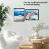 Americanflat 12x15 Picture Frame  - Streamline Collection - Thin Border Picture Frame for Wall Display - Hanging Hardware Included - Black - 4 of 4