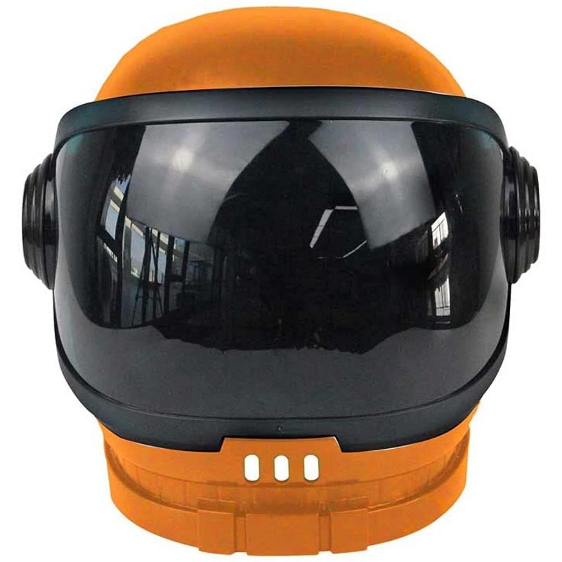 Underwraps Costumes Orange Space Helmet Adult Costume Accessory, 1 of 3
