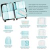 Lyngins 4-Piece Luggage Set– 16"+20" Carry on Luggage, 24"&28" Expandable Spinner Suitcases with 360° Silent Wheels, 4 Packing Boxes,Telescopic Handle - 3 of 4