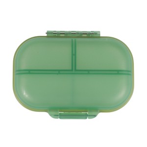 Unique Bargains 7 Grids Double Layer Pill Case 1 Pc - 1 of 4