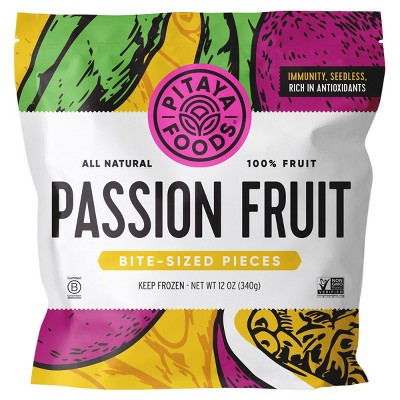Pitaya Plus Frozen Seedless Passion Fruit Cubes - 12oz