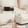 83" Oversized Modern 3-Seater Sofa – Deep Seat Couch with Wide Armrests, Removable Washable Cover, Plush Loveseat for Living Room & Bedroom - 4 of 4